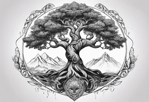 Yggdrasil tattoo idea