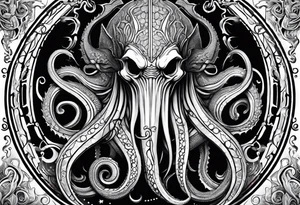 cthulu tattoo idea