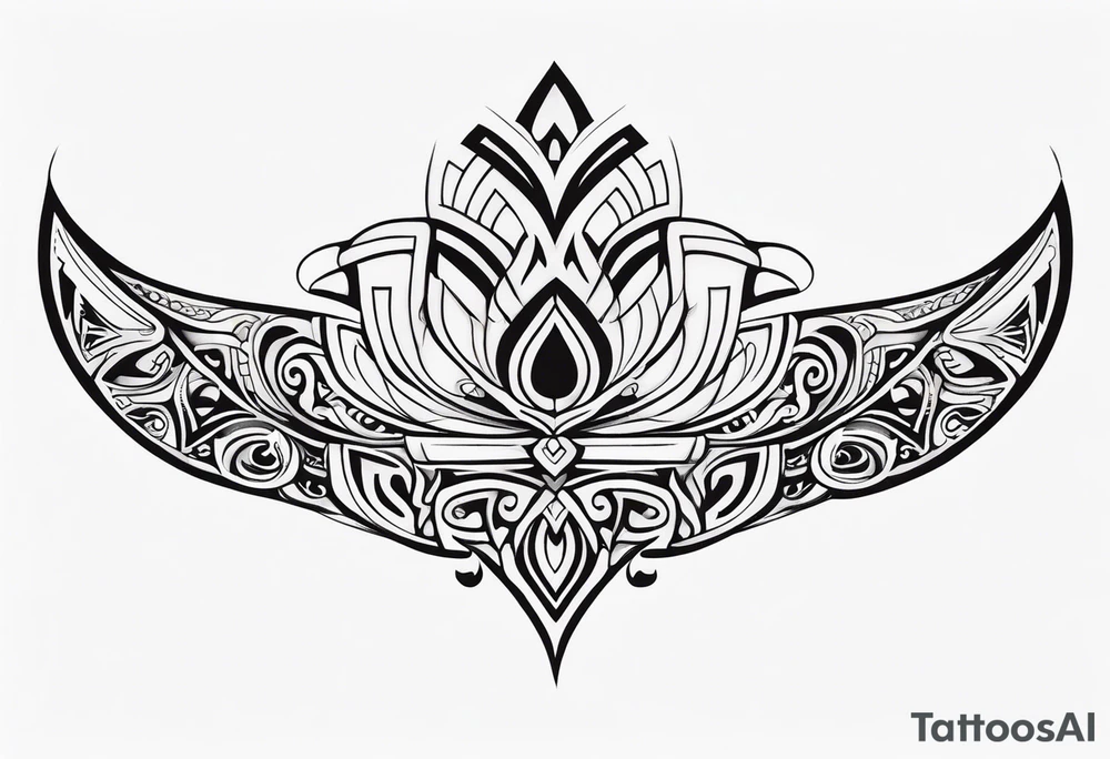 maori neck design tattoo tattoo idea