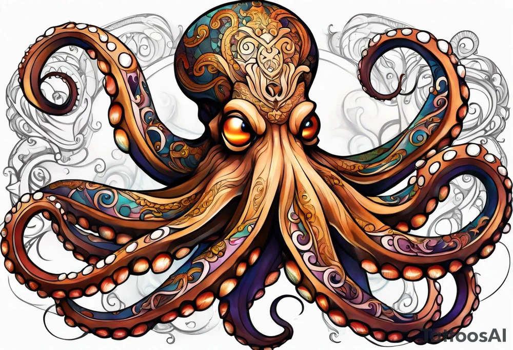 octopus tattoo idea
