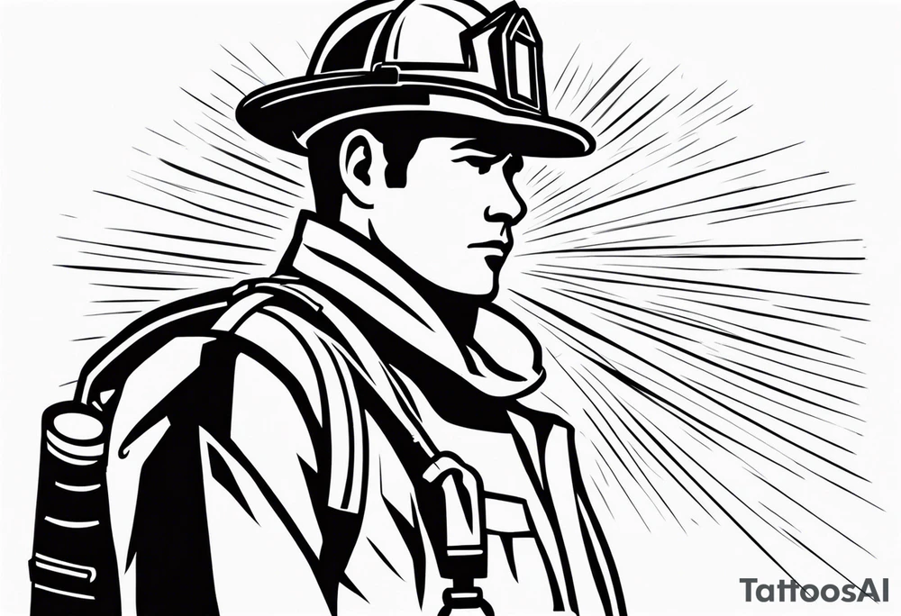 fireman tattoo idea