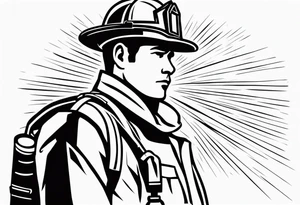 fireman tattoo idea