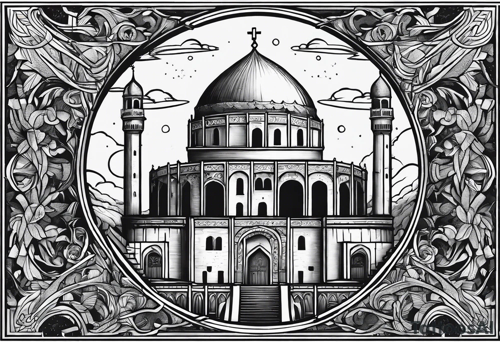 siege of acre tattoo idea