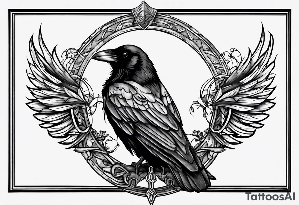 raven
roman numeral seven
Omnia Urunt tattoo idea raven
roman numeral seven
Omnia Urunt tattoo idea