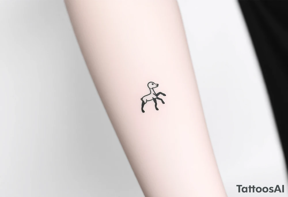 Simple traditional C3po tattoo full body tattoo idea