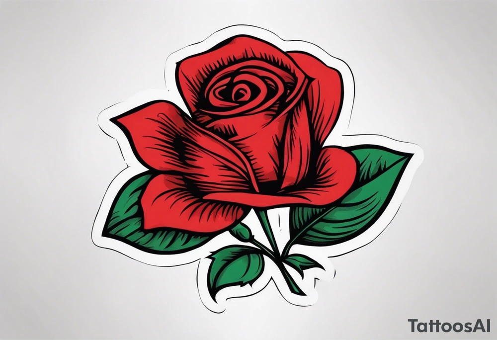 Mexican hat
red rose tattoo idea
