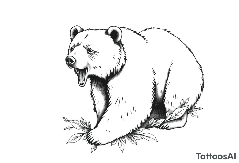 Bear Portland Oregon tattoo idea