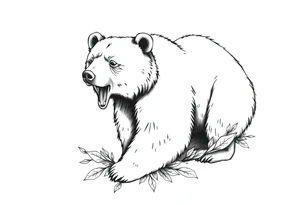 Bear Portland Oregon tattoo idea