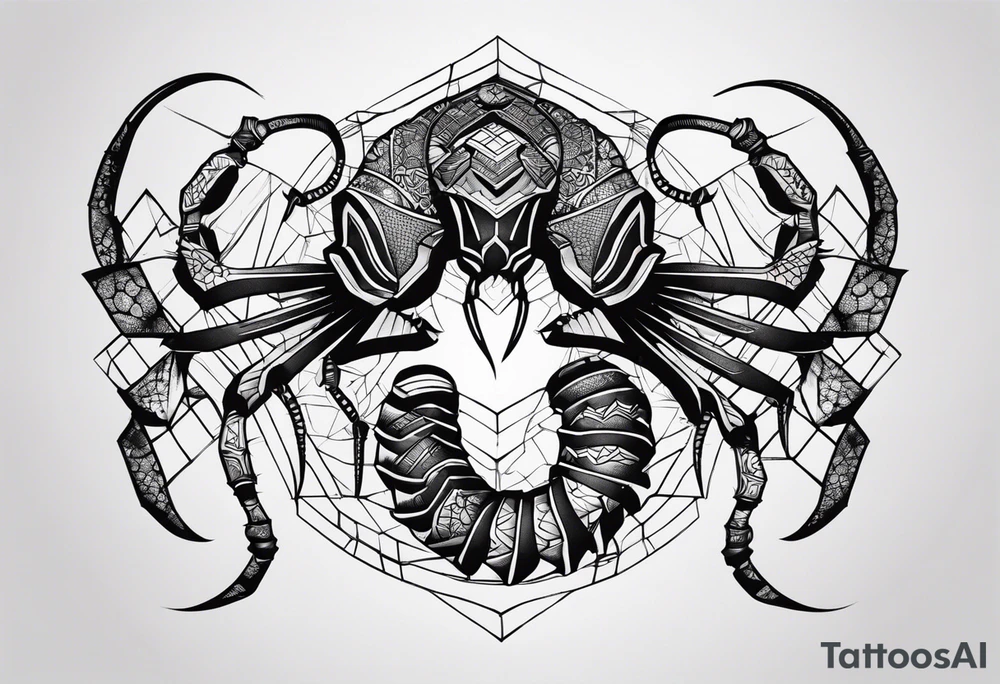scorpio tattoo idea