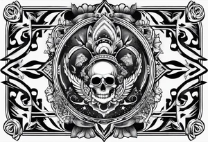 The band sleep token tattoo idea