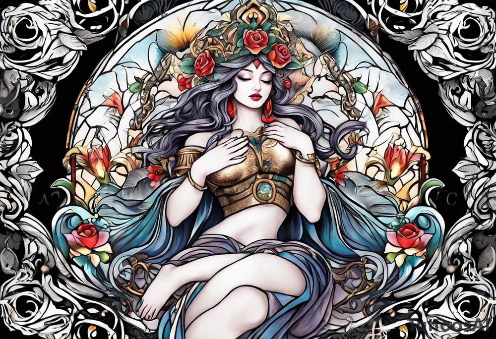 the full amour of God tattoo idea