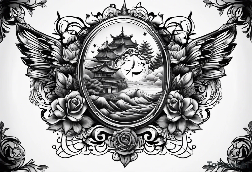 the word "good" tattoo idea