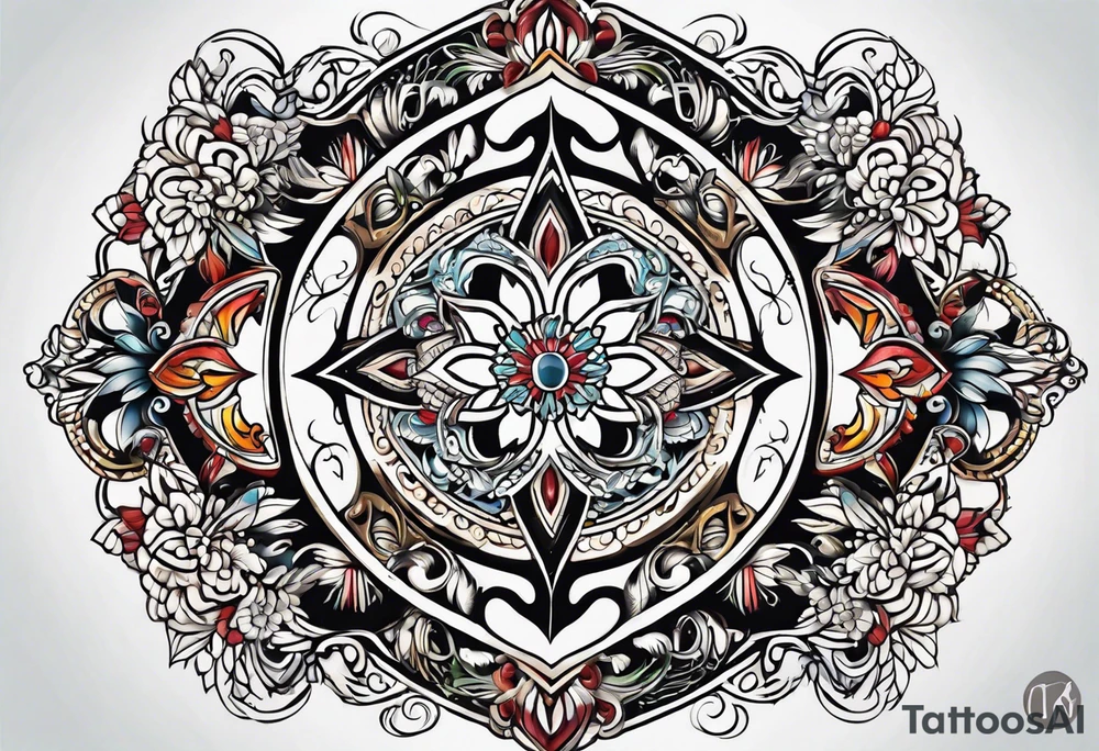 filigree tattoo idea