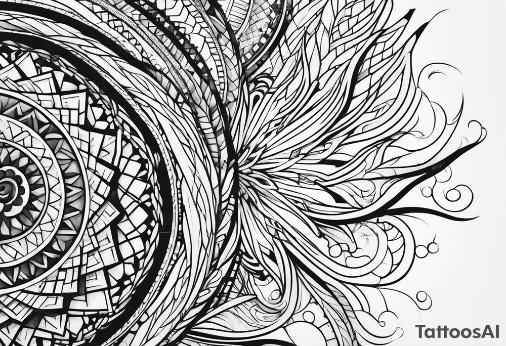 spiral tattoo idea