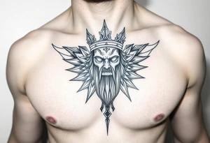 What is king to a god tattoo idea