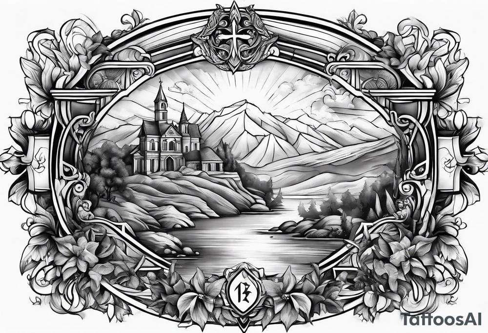 bible scene tattoo idea