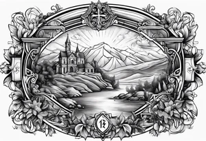 bible scene tattoo idea