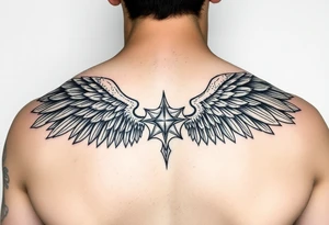 Angel alas tattoo idea