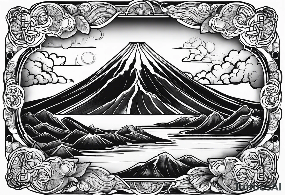 Volcan tattoo idea