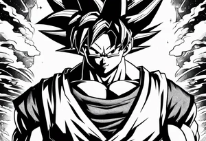 Son Goku tattoo idea