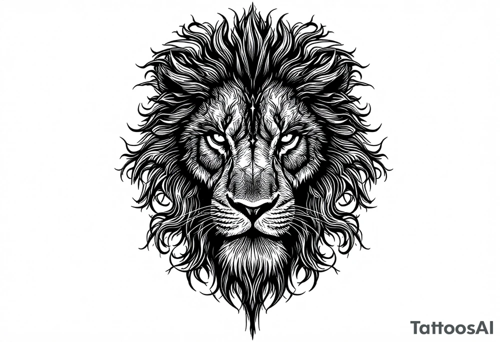 lion de Fô tattoo idea