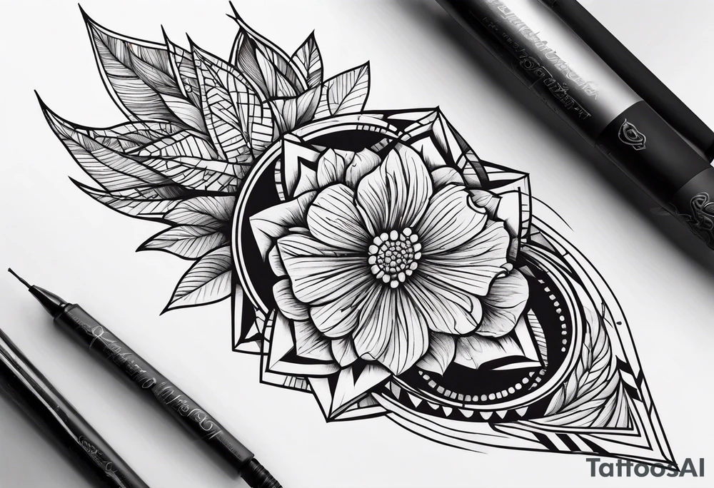 Long sleeve tattoo idea