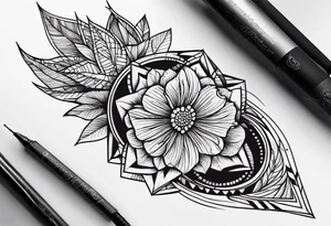 Long sleeve tattoo idea