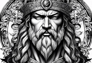Zeus dominance blizzard tattoo idea