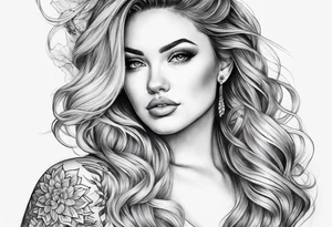 background sleeve filler tattoo idea