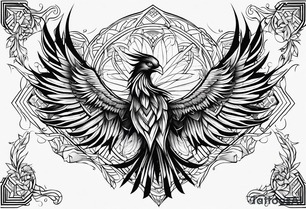 Pheonix tattoo idea