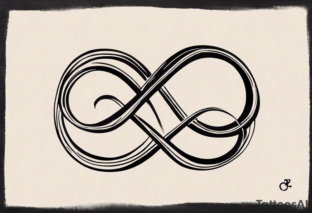 Eternity Symbol: A delicate, outlined infinity symbol as the foundation of the tattoo. 
Puzzle Piece: One small, outlined puzzle piece placed along one of the loops of the eternity symbol (typically on the lower curve or where the lines cross in the middle). 
Handwritten Text: Your sister’s words, “to my favorite sister,” can flow along the curve of the infinity symbol, following its shape. 

Positioned horizontally on your ankle for a balanced look. tattoo idea