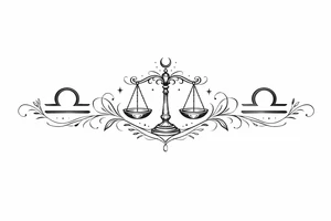 Triple libra tattoo idea
