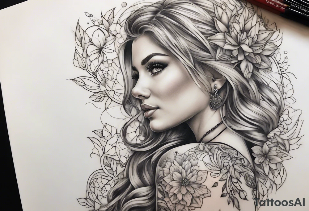 Starting over again after being broken in a relationship tattoo idea