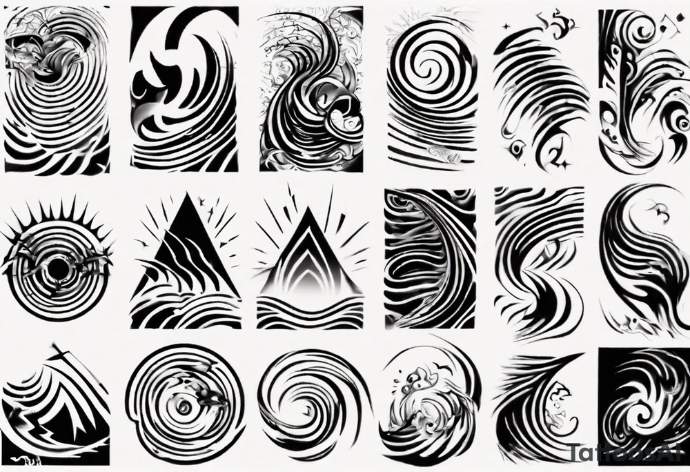 God is in the soundwaves tattoo idea