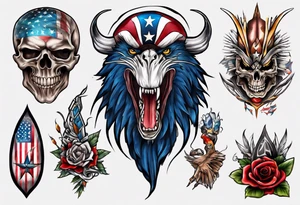 America tattoo idea