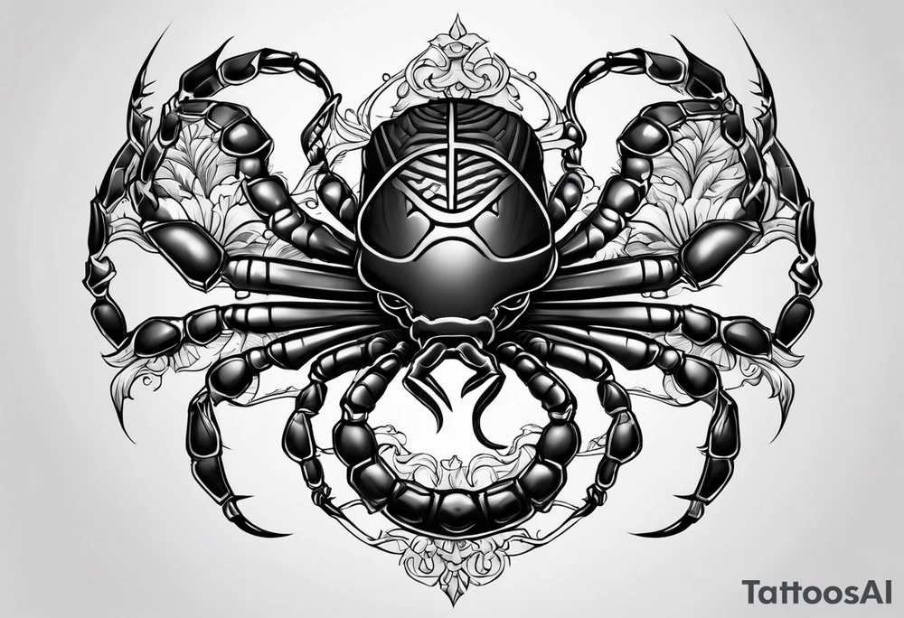 scorpio tattoo idea