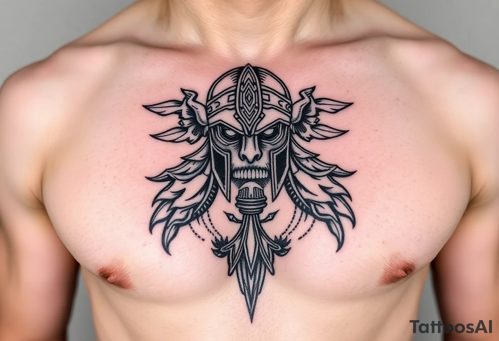 Gladiator tattoo idea