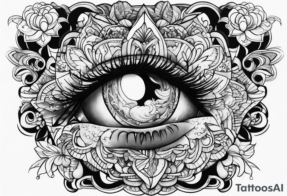 tissue pain tattoo idea