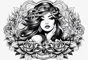 trapped tattoo idea