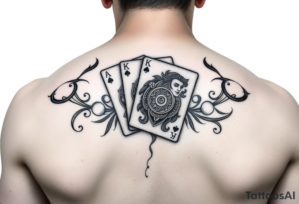 Für die außenseite vom unterarm 
Poker karten von ass bis bube in piek
Würfel tattoo idea