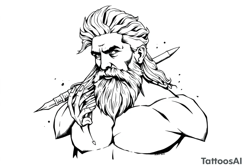 greek god tattoo idea