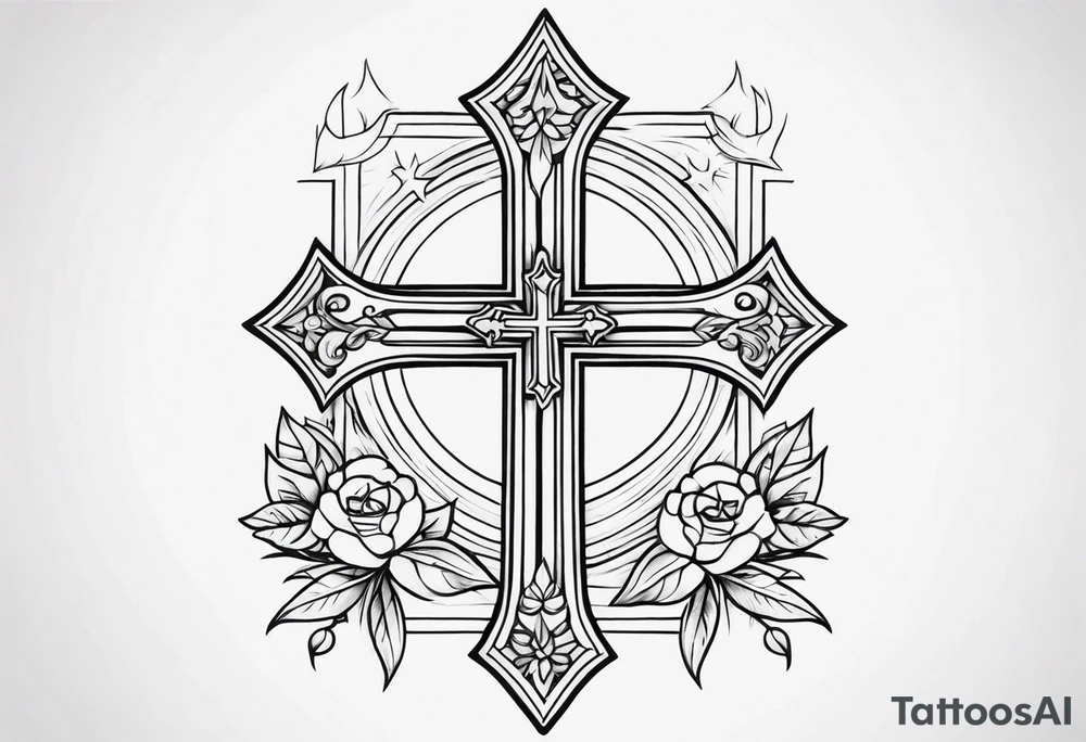Cross tattoo idea
