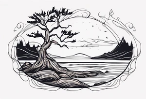 Driftwood tattoo idea