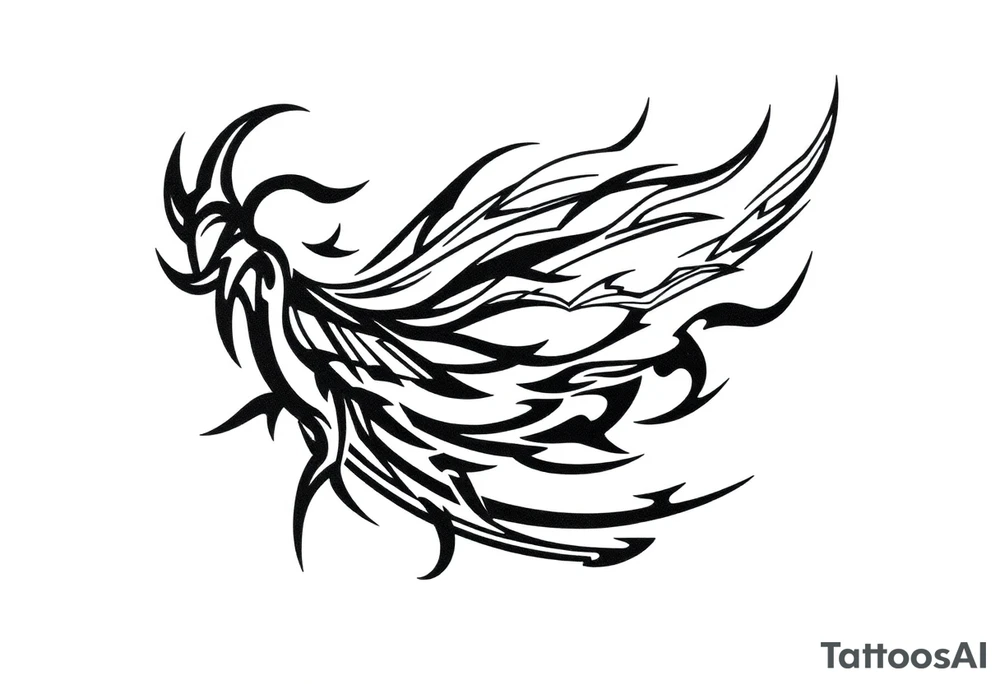 I want a tattoo inspired by the character Izuku midorya from my hero academia. I want his black whip and lighting across my bicep, shoulder and leading slightly to my traps. I want it to be sharp. Not lacking or cringy. Sharp. I don’t want the character or the characters arm. I want the black whip and lighting. tattoo idea