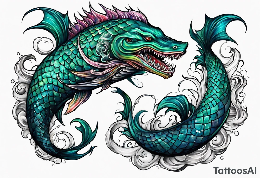 leviathan tattoo idea