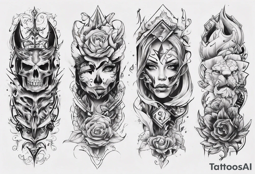 arm sleeve tattoo tattoo idea