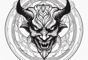 Demon stealing my soul tattoo idea