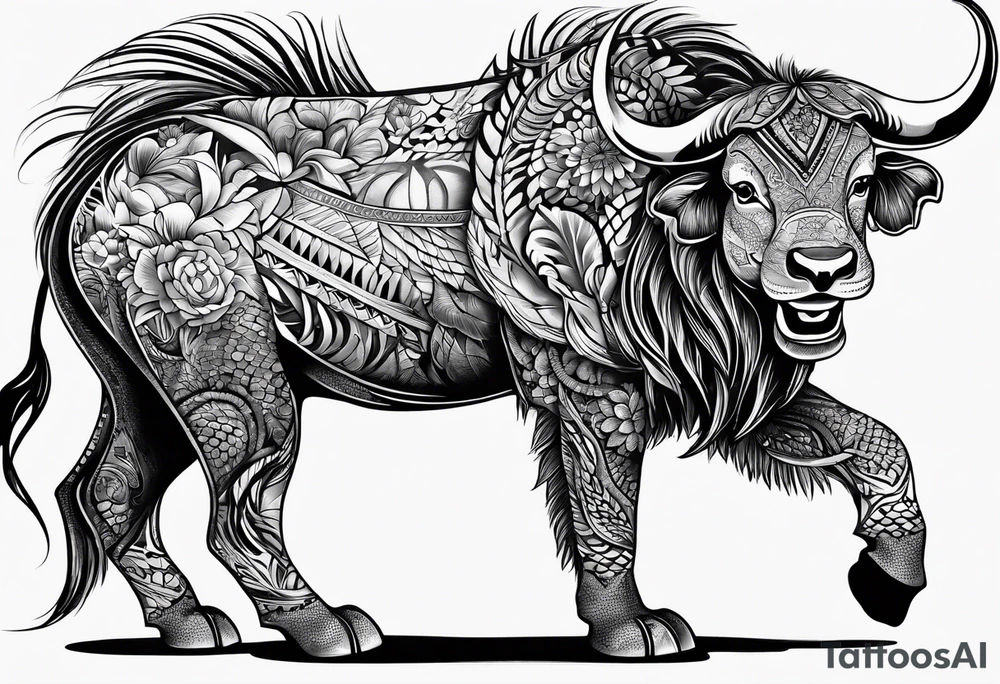 Animal on my back tattoo idea
