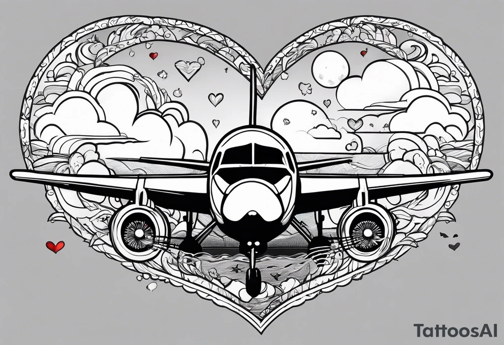 i love you big as the sky tattoo idea