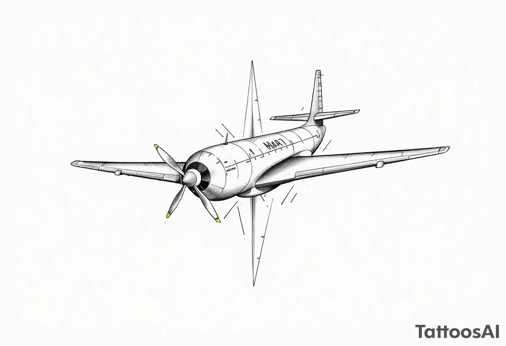 aviation tattoo idea